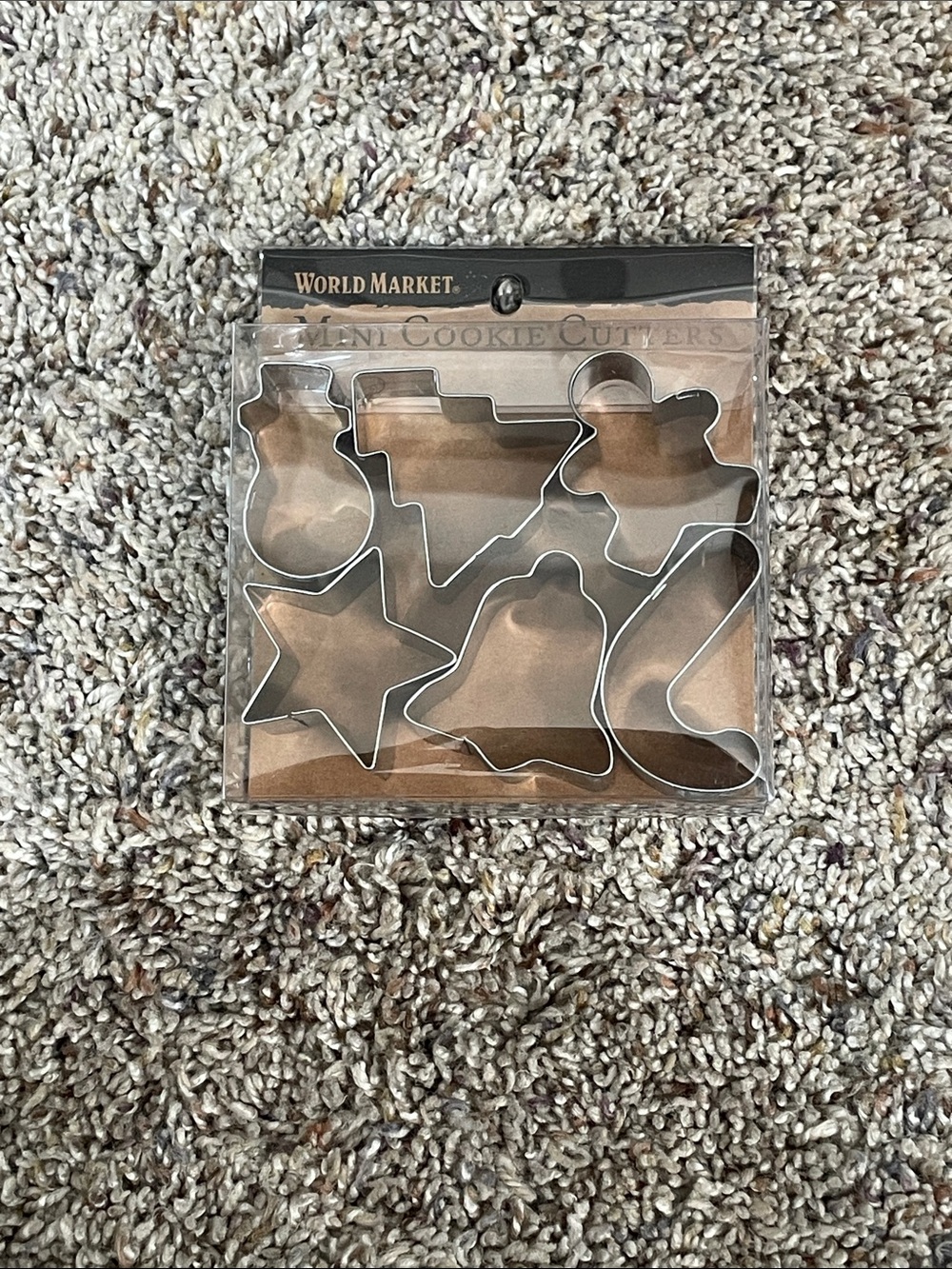 World Market Mini Holiday Cookie Cutters
